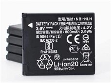New battery 800mAh/2.9WH 3.6V for CANON NB-11LH