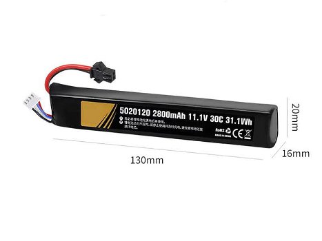 Battery Replacement for HONGJIE 11.1V 2800mA/31.1WH/30C - 0