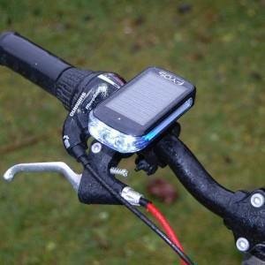 Fietslamp fietsverlichting Solar en Batterij - 0