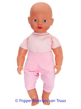 Baby Born 32 cm Jurk setje Alice in wonderland - 2