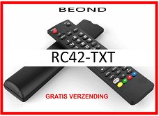 Vervangende afstandsbediening voor de RC42-TXT van BEOND.
