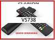 Vervangende afstandsbediening voor de VS738 van CLARION. - 0 - Thumbnail