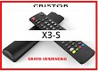 Vervangende afstandsbediening voor de X3-S van CRISTOR. - 0 - Thumbnail