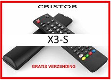 Vervangende afstandsbediening voor de X3-S van CRISTOR.