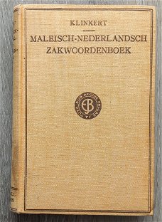 Nieuw Maleisch-Nederlandsch zakwoordenboek 1918 Klinkert