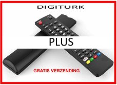 Vervangende afstandsbediening voor de PLUS van DIGITURK.