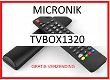 Vervangende afstandsbediening voor de TVBOX1320 van MICRONIK. - 0 - Thumbnail