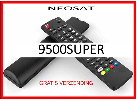 Vervangende afstandsbediening voor de 9500SUPER van NEOSAT. - 0