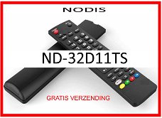 Vervangende afstandsbediening voor de ND-32D11TS van NODIS.