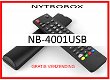 Vervangende afstandsbediening voor de NB-4001USB van NYTROBOX. - 0 - Thumbnail