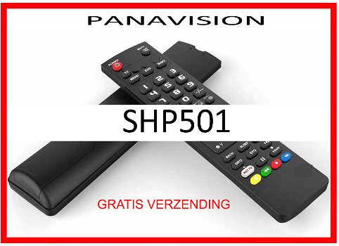 Vervangende afstandsbediening voor de SHP501 van PANAVISION. - 0