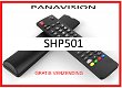 Vervangende afstandsbediening voor de SHP501 van PANAVISION. - 0 - Thumbnail