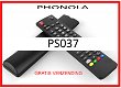 Vervangende afstandsbediening voor de PS037 van PHONOLA. - 0 - Thumbnail