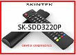 Vervangende afstandsbediening voor de SK-SDD3220P van SKINTEK. - 0 - Thumbnail