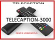 Vervangende afstandsbediening voor de TELECAPTION-3000 van TELECAPTION. - 0 - Thumbnail