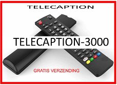 Vervangende afstandsbediening voor de TELECAPTION-3000 van TELECAPTION.