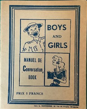 Boys and girls, Manuel de conversation book - 0