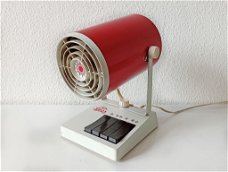 Vintage rode ventilator