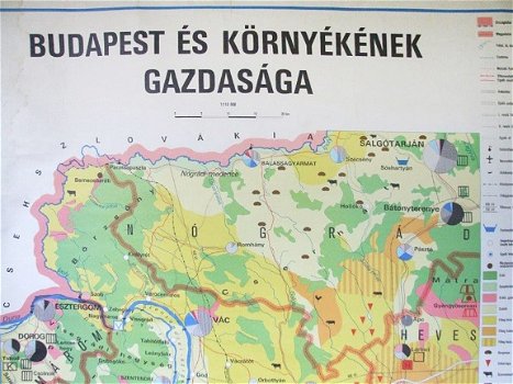 Schoolkaart Boedapest - 1