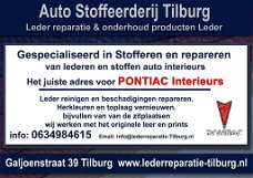 PONTIAC auto interieur leder reparatie en stoffeerderij Tilburg