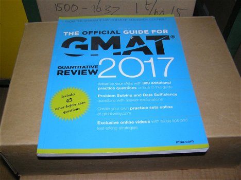 GMAT set boeken van 3(engels) - 2