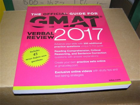 GMAT set boeken van 3(engels) - 4