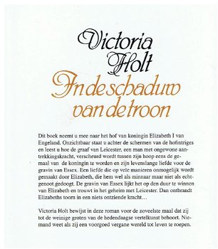 Victoria Holt = In de schaduw van de troon - 1