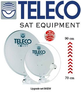 Teleco Upgrade Set SKEW 70cm naar SKEW 90cm - 0