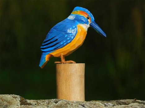 ijsvogel van hout , ijsvogel - 1