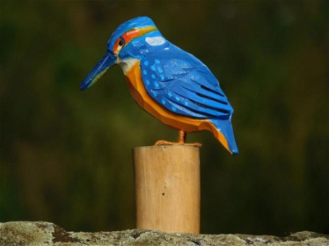 ijsvogel van hout , ijsvogel - 3