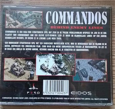 Commandos Behind Enemy Lines - PC game - 1