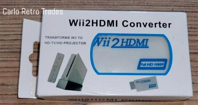 Nintendo Wii - Wii2HDMI Converter. Nieuw - 0