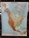Landkaart / schoolkaart Noord Amerika - 0 - Thumbnail
