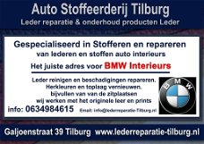 BMW interieur stoffeerderij en Leer reparatie Tilburg Galjoenstraat 39