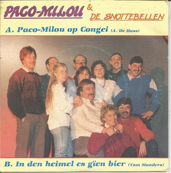 Paco-Milou & De Snottebellen – Paco-Milou Op Congei (1986) - 0