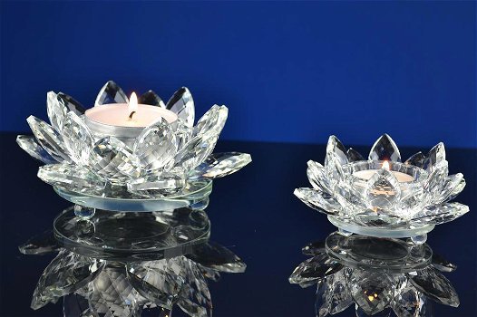 Kristallen waxine lotus groot nr 002 - 0