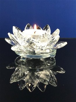 Kristallen waxine lotus groot nr 002 - 1