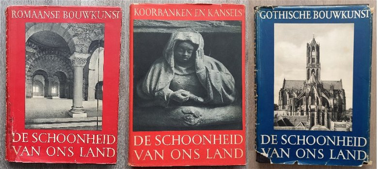 Koorbanken en kansels & Gothische & Romaanse bouwkuns 3 VOL - 0