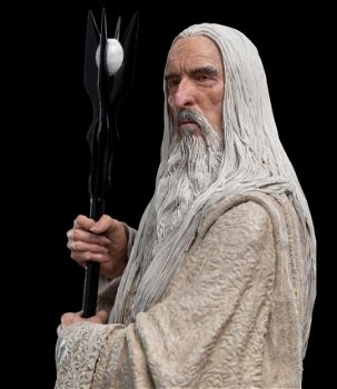 Weta LOTR Statue Saruman and the Fire of Orthanc Classic Series Exclusive - 1
