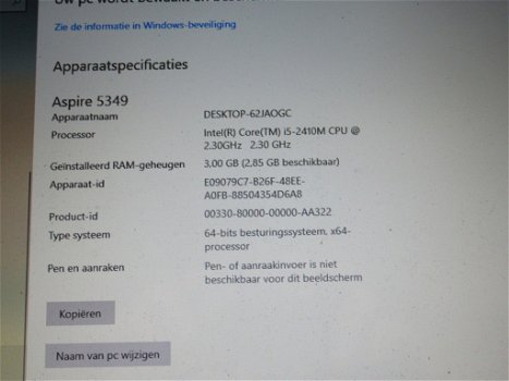 acer aspire 5349 i5 - 1