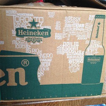 Heineken - proefflesjes , aluminium - 1