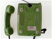 Vintage groene telefoon met draaischijf - 3 - Thumbnail