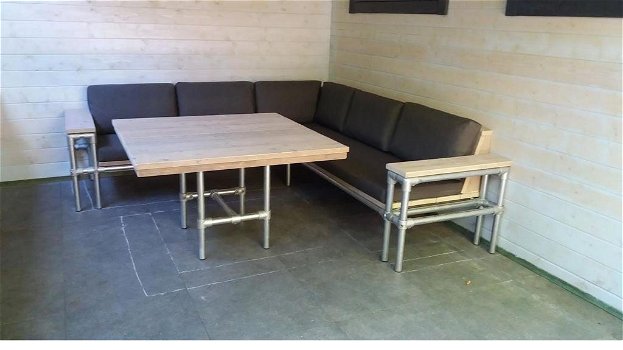 Banken en hoekbank ideaal voor horeca en terras! Terrasmeubels - 3