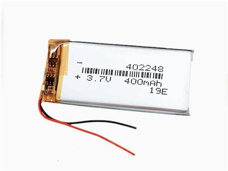 High Quality Li-Polymer Batteries BAOSAN 3.7V 400mAh - 0