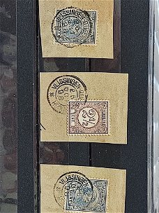 3 x stempel Vlissingen