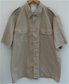 Hemd, Uniform DT63 (Dagelijks Tenue), korte mouw, Koninklijke Landmacht, maat: 17-43, 1988.(Nr.1)