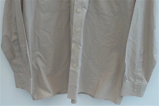 Hemd, Uniform DT63 (Dagelijks Tenue), lange mouw, Koninklijke Landmacht, maat: 43-5, 1997.(Nr.1) - 2
