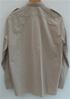 Hemd, Uniform DT63 (Dagelijks Tenue), lange mouw, Koninklijke Landmacht, maat: 43-5, 1997.(Nr.1) - 4