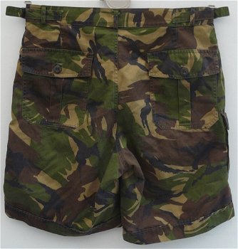 Broek, Kort, Gevechts, Uniform, KL, M93, Woodland Camouflage, maat: 0000/8090, 1994.(Nr.9) - 3