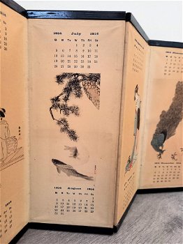 Japanse Kalender 1914 zeldzaam - 3